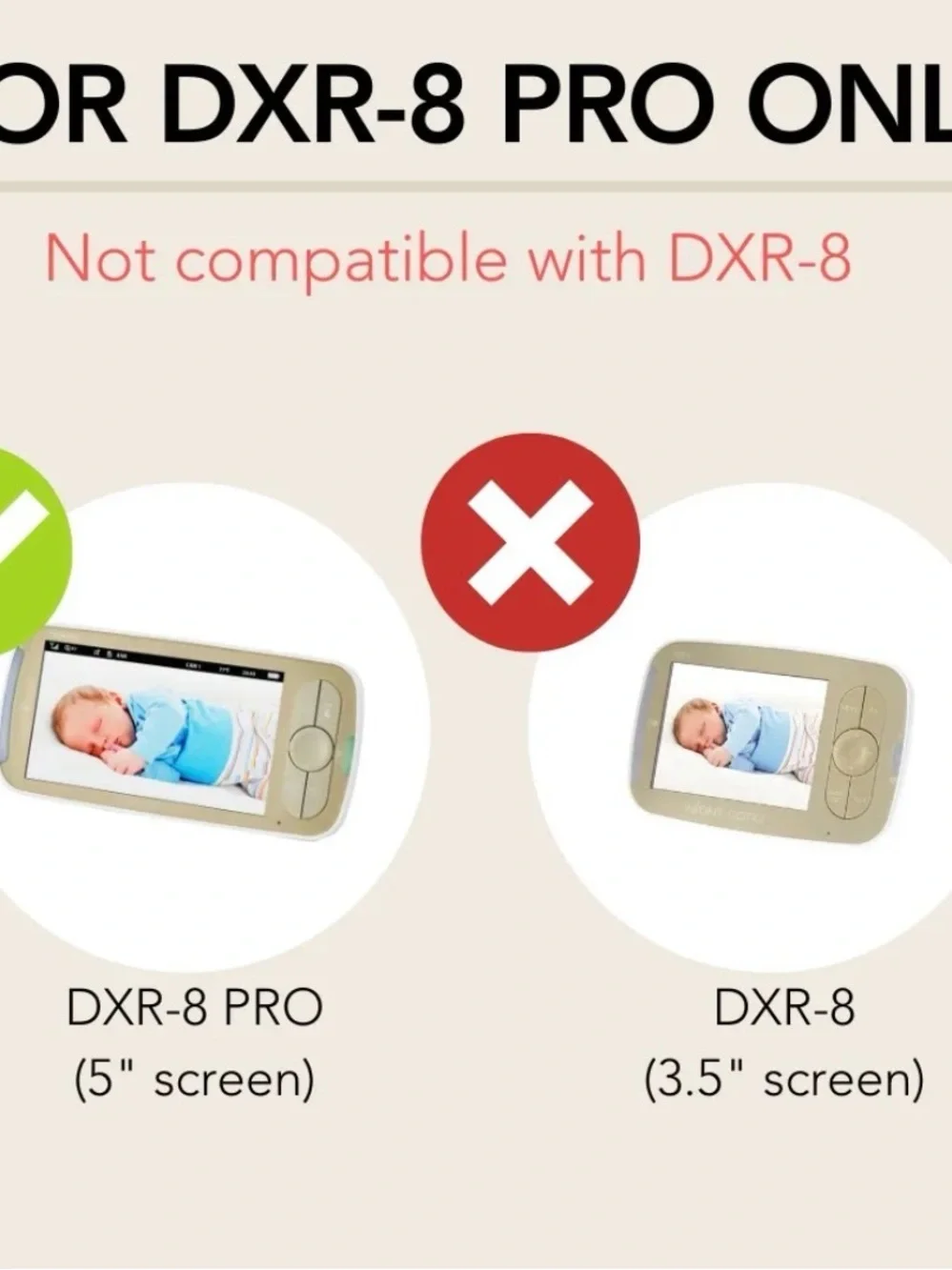 DXR-8 PRO Camera Unit
